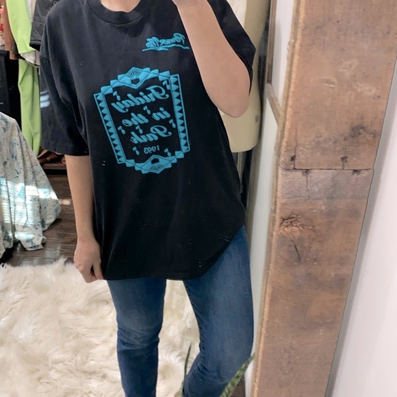 Power 97 fm graphic T-shirt size XLarge Friday in the park 1993 vintage - Picture 1 of 8